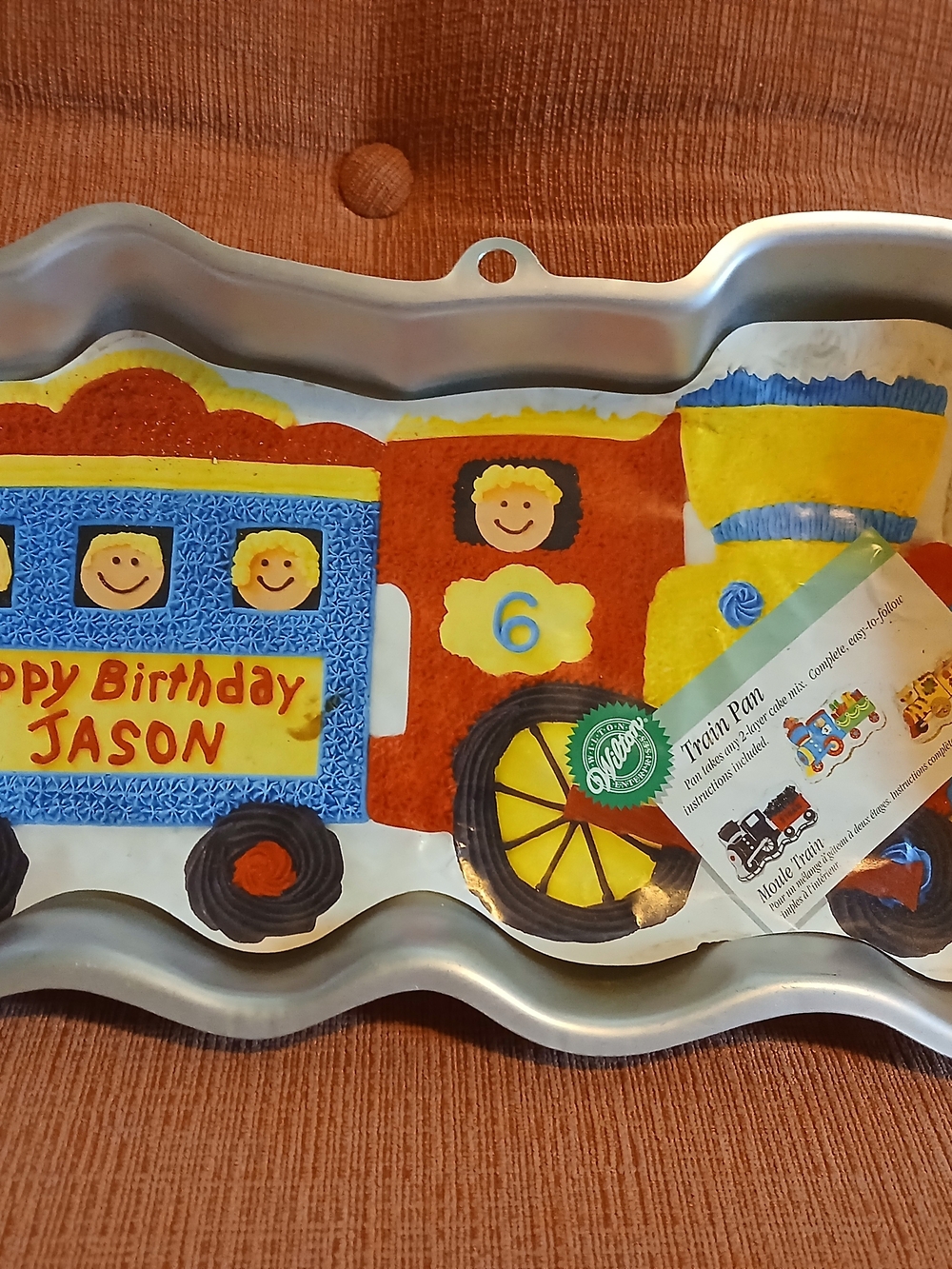 Wilton  Train Cake Pan Design